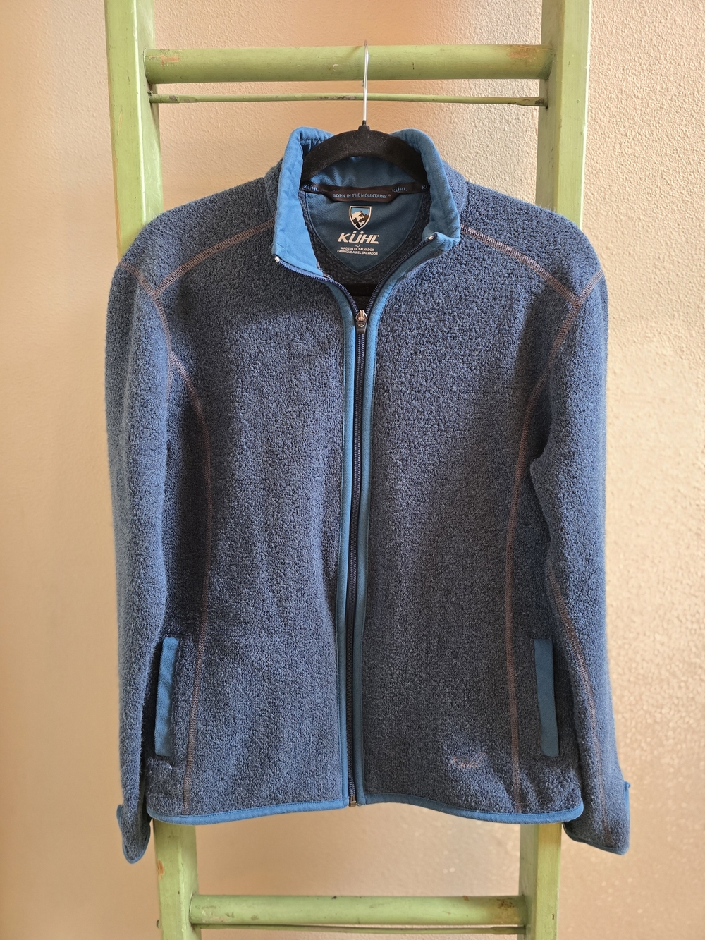 Kuhl Alfpaca Full-Zip Fleece Jacket, Turqouise/Blue, Sz L